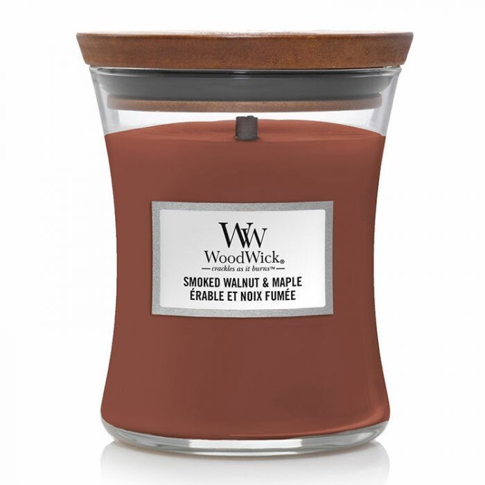 WoodWick Smoked Walnut & Maple Medium